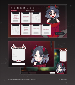 Overlays and schedule for Rachichu
